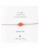 Gemstone Card Carnelian Gold Bracelet