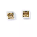 Boucles d’Oreilles Golden Quartz