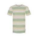 Block Stripe T-shirt Hemp