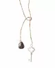 Collier Nova Smokey Quartz Silver