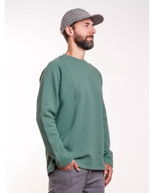 BLEED – Dolman-Sweater Green