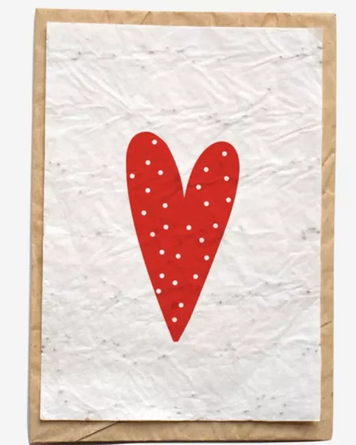 Seeded card - Coeur
