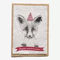 Bloeikaart - Joyeux anniversaire Animaux