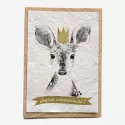 Seeded card - Joyeux anniversaire Animaux