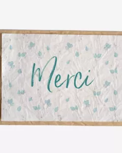 Bloeikaart - Merci Bloeikaart - Merci
