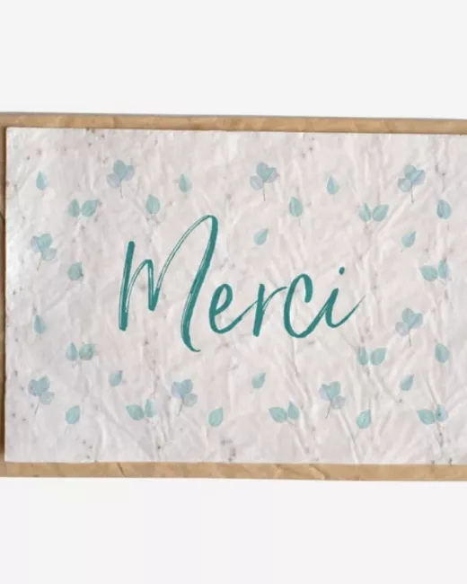 Seeded card - Merci