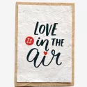 Bloeikaart - Love is in the air