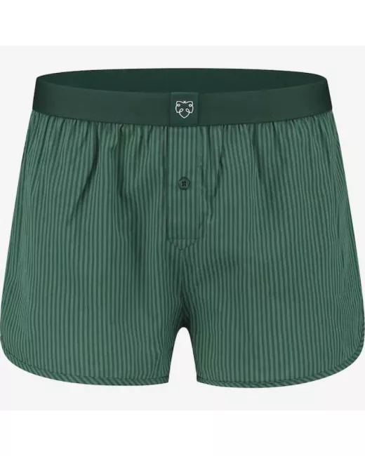 Geweven boxershorts GREEN DOUBLES