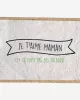 Seeded card - Je t'aime maman