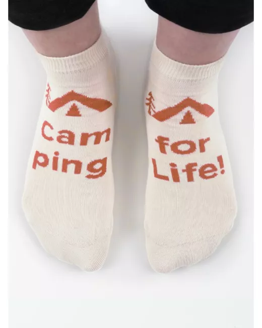 BLEED Chaussettes courtes camping