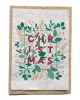 Growing paper – Carte ensemencée – Christmas