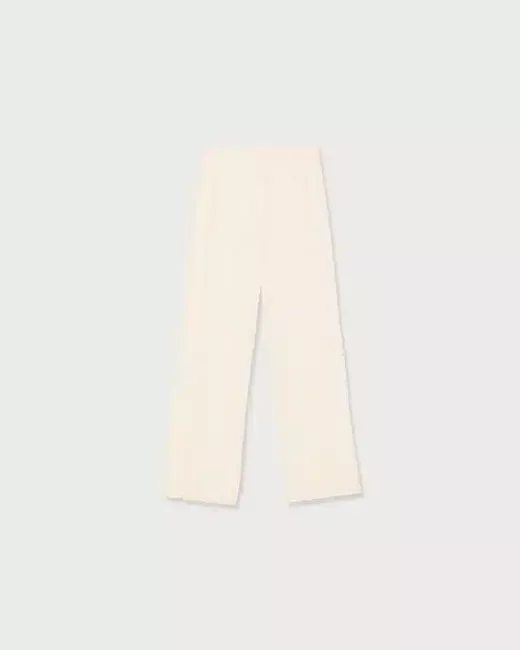 Pointelle Cropped Pants