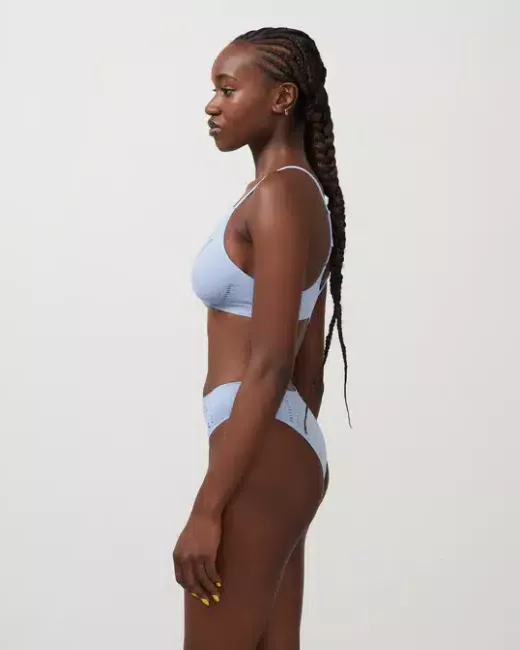 Organic Basics – Culotte Hipster sans couture – Sky blue Organic Basics – Culotte Hipster sans couture – Sky blue