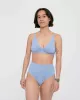 Organic Basics – Soutien-gorge triangle sans couture – Sky blue