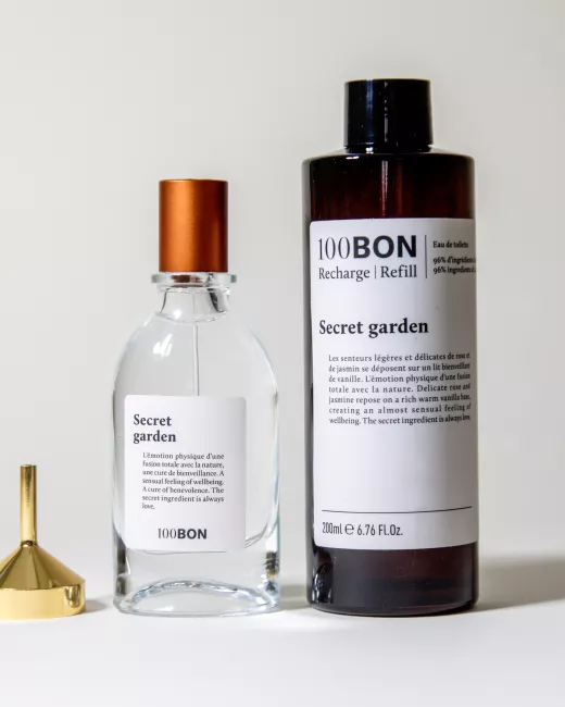 100Bon – Eaux de toilette Secret Garden – Recharge 200ml 100Bon – Eaux de toilette Secret Garden – Recharge 200ml