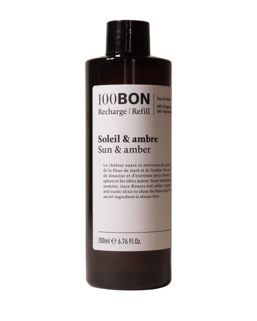 100Bon – Eaux de toilette Soleil et Ambre – Recharge 200ml