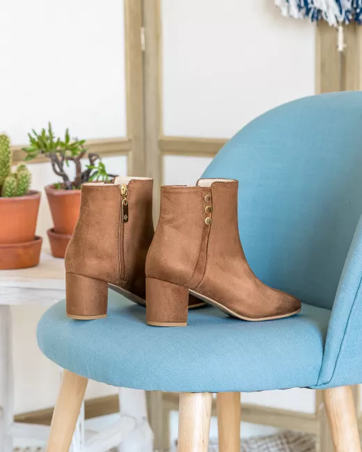 Minuit sur Terre – Bottines Frégate – Noisette Minuit sur Terre – Bottines Frégate – Noisette