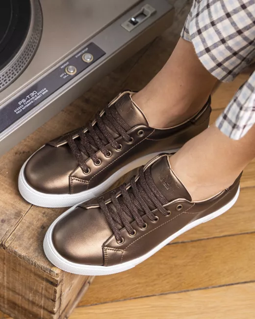 Minuit sur Terre  – Baskets Virevolte – Bronze Minuit sur Terre  – Baskets Virevolte – Bronze