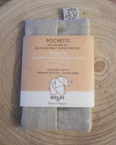 MOUCHOIRS KOSHI – Pochette Mouchoirs – Chanvre MOUCHOIRS KOSHI – Pochette Mouchoirs – Chanvre