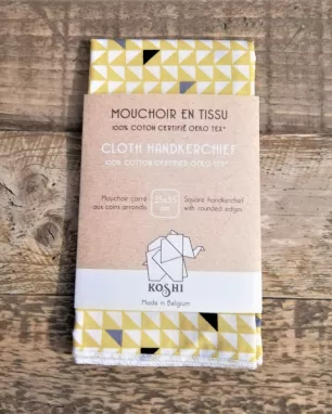 MOUCHOIRS KOSHI - Tissues Solo Large - Pretty Triagles