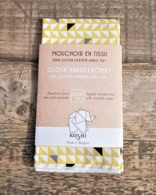 MOUCHOIRS KOSHI – Mouchoirs Solo Large – Pretty Triangles