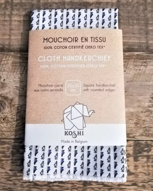 MOUCHOIRS KOSHI – Mouchoir Solo Large – Baskets