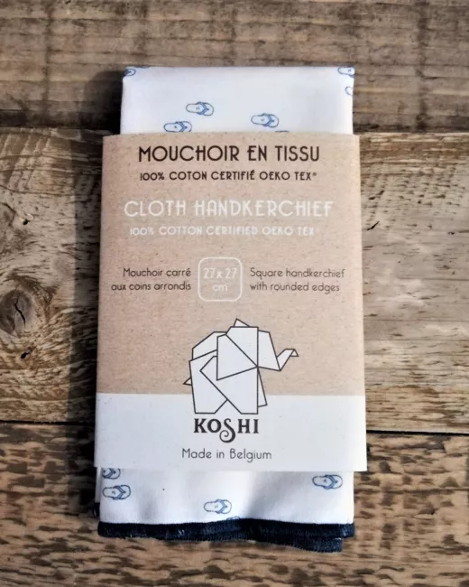 MOUCHOIRS KOSHI - Tissues Solo Small - Clapettes