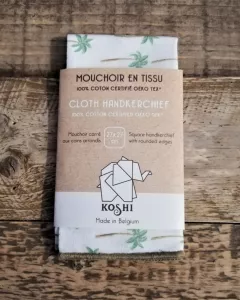 MOUCHOIRS KOSHI – Mouchoir Solo Small – Coconuts MOUCHOIRS KOSHI – Mouchoir Solo Small – Coconuts