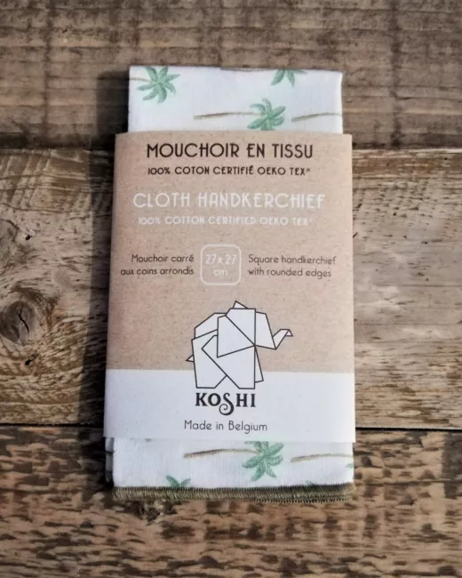 MOUCHOIRS KOSHI – Mouchoir Solo Small – Coconuts