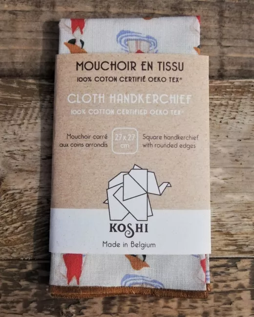 MOUCHOIRS KOSHI - Tissues Solo Small - La nageuse