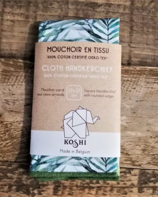 MOUCHOIRS KOSHI - Zakdoek Solo Small - Palmier