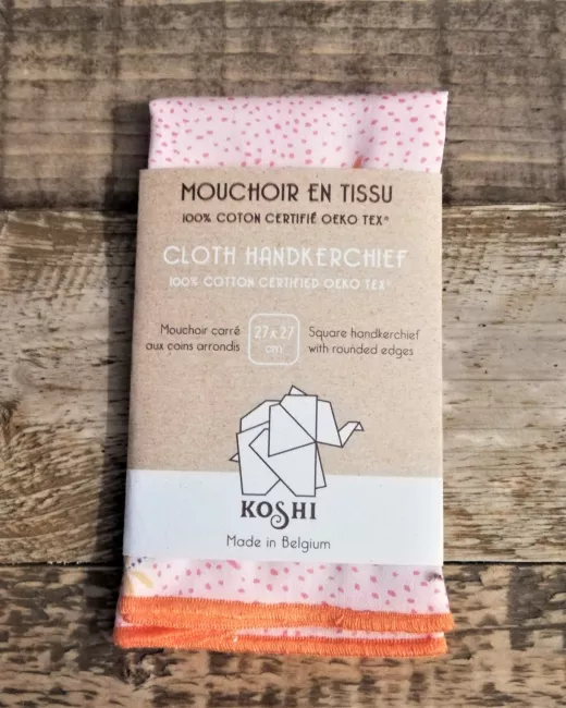 MOUCHOIRS KOSHI – Mouchoir Solo Small – Libellules