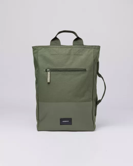 SANDQVIST - Sac à dos TONY VEGAN - Clover green